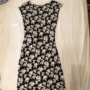 JOIE printed ruched dress